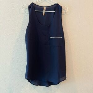Navy Paper Crane Tank